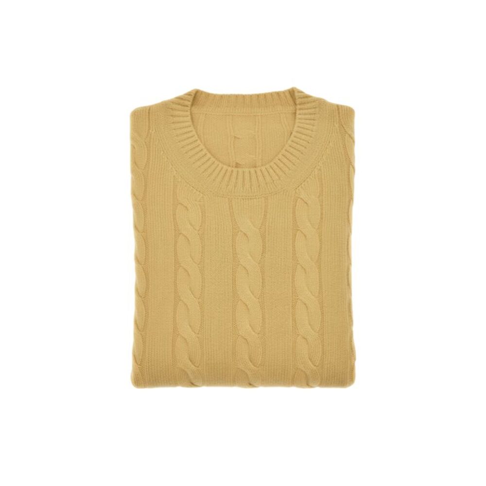 Manrico Cashmere Cable Knit Sweater